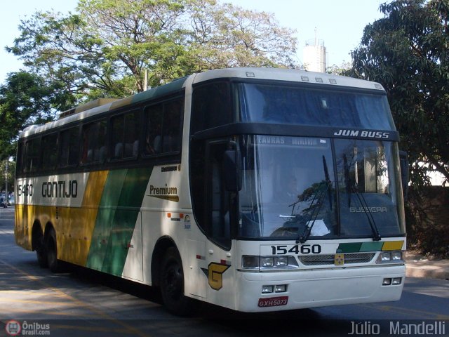 Empresa Gontijo de Transportes 15460 na cidade de Belo Horizonte, Minas Gerais, Brasil, por Júlio  Mandelli. ID da foto: 203833.