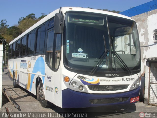 Ferman Tur RJ 521.049 na cidade de Rio de Janeiro, Rio de Janeiro, Brasil, por Alexandre  Magnus. Número da foto: #203373.