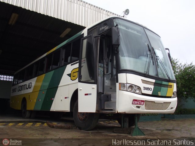 Empresa Gontijo de Transportes 3180 na cidade de Euclides da Cunha, Bahia, Brasil, por Harllesson Santana Santos. ID da foto: 203716.