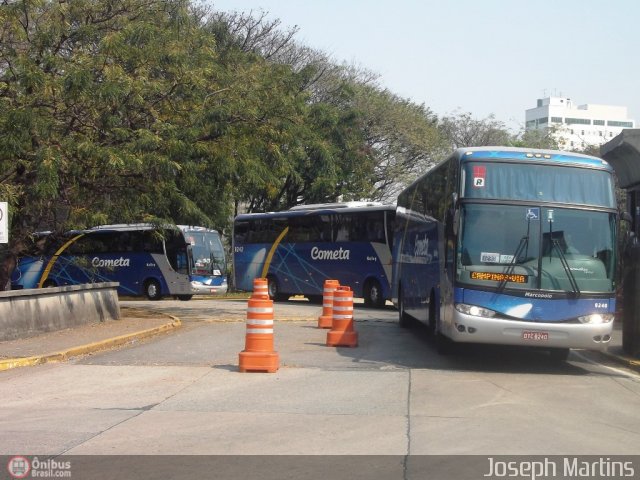 Viação Cometa 8240 na cidade de São Paulo, São Paulo, Brasil, por Joseph Martins. ID da foto: 205082.