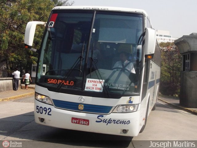Litorânea Transportes Coletivos 5092 na cidade de São Paulo, São Paulo, Brasil, por Joseph Martins. Número da foto: #206564.