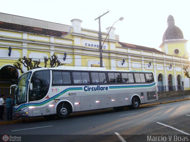 Auto Omnibus Circullare 7803 na cidade de Poços de Caldas, Minas Gerais, Brasil, por Marcio V Boas. Número da foto: #191851.