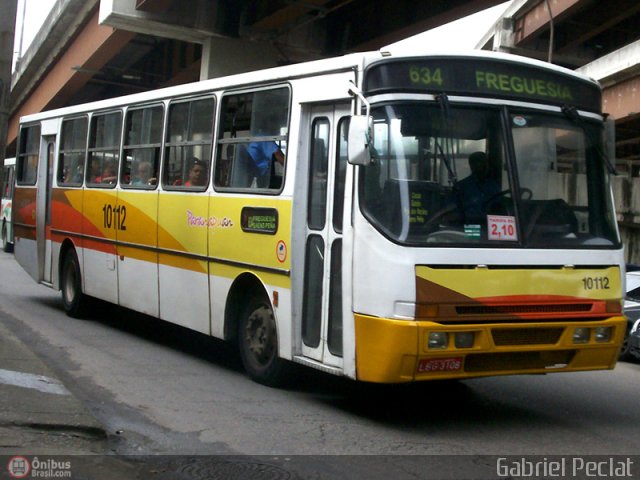 Transportes Paranapuan 10112 na cidade de Rio de Janeiro, Rio de Janeiro, Brasil, por Gabriel Peclat. Número da foto: #192539.