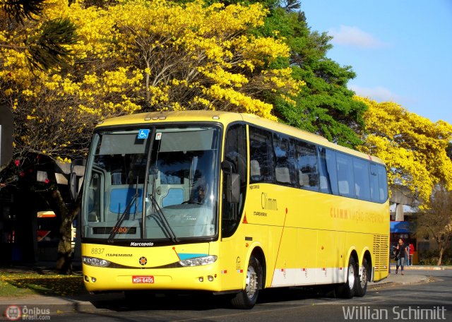 Viação Itapemirim 8837 na cidade de Curitiba, Paraná, Brasil, por Willian Schimitt. Número da foto: #192189.