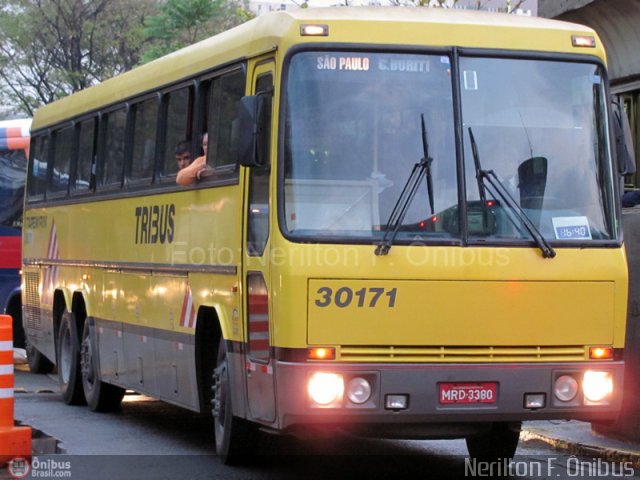 Viação Itapemirim 30171 na cidade de São Paulo, São Paulo, Brasil, por Nerilton F.  ônibus. Número da foto: #193019.